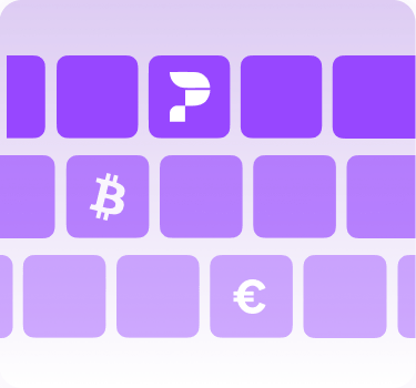 Manage fiat and crypto funds from the same app